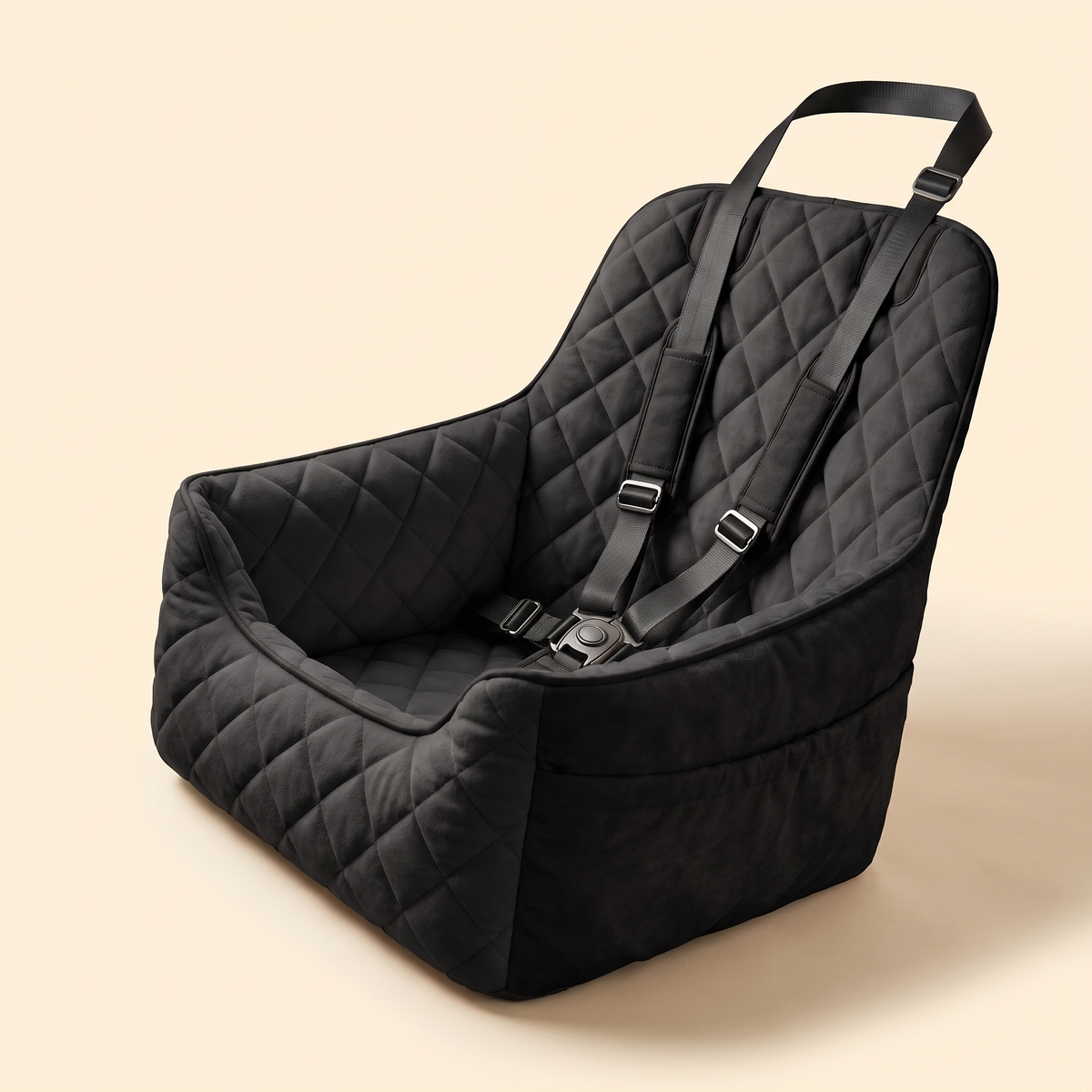 SnugRide Pet Car Seat - Black