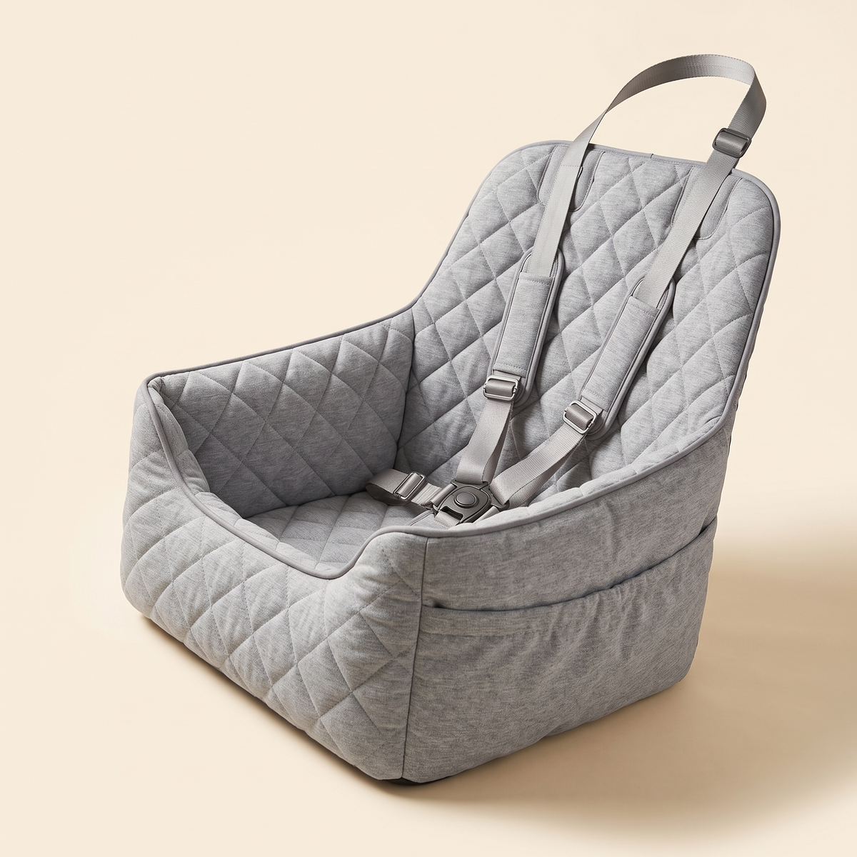 SnugRide Pet Car Seat - Grey