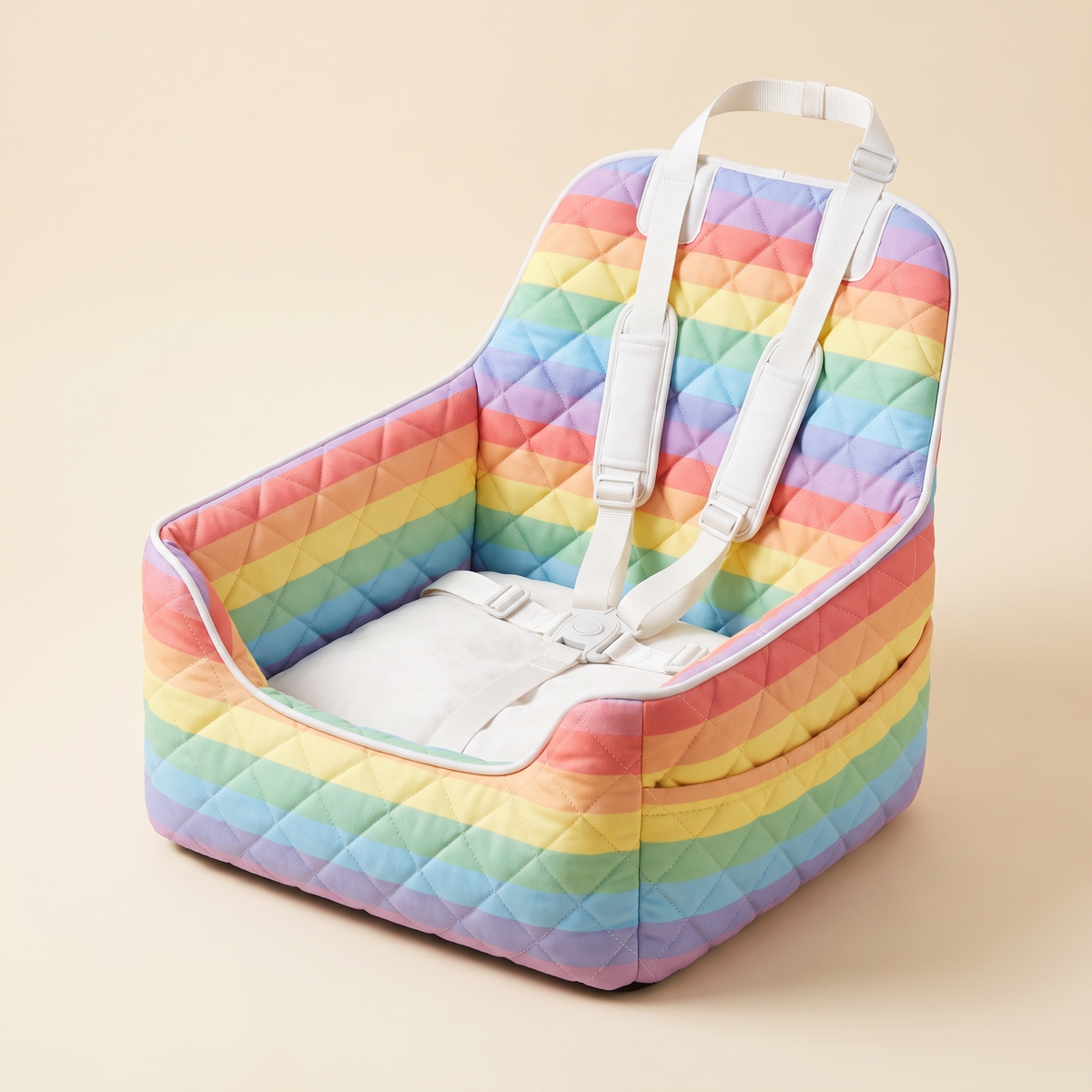 SnugRide Pet Car Seat - Rainbow Pride